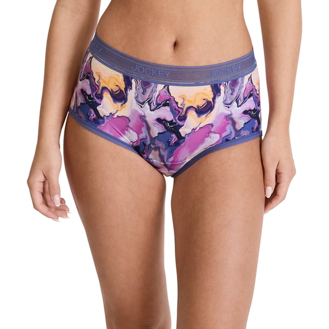 Jockey Culotte pour Femmes en Microfibre Sans Souci, Absorption Modérée