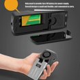 thumbnail image 2 of Door Stop Alarm, Security Door Stopper With Alarm For Home Hotel Door Security Devices (1pc, Black) A, 2 of 4