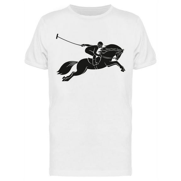 Jumping Rider T-Shirt Men -Image by Shutterstock, Male 3X-Large
