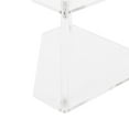 thumbnail image 4 of Xirurus 3 Tier Acrylic Corner Side Table, Clear Triangular Small End Table for Living Room, 8.9" x 8.9" x 11.8" / 22.5 x 22.5 x 30cm, 4 of 9