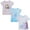 Purple / blue / white, variant on Disney Frozen Elsa Princess Anna Toddler Girls 3 Pack T-Shirts Toddler to Big Kid