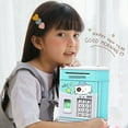 thumbnail image 2 of Cartoon Electronic ATM Password Piggy Bank Cash Coin Can Auto Scroll Paper Money Saving Box Gift for Kids The best holiday gift, 2 of 4