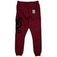 thumbnail image 3 of Ecko Unltd Men's Sweatpants Embroidered Red Felt Logo Black Fleece Jogger (XX-Large, Red), 3 of 3