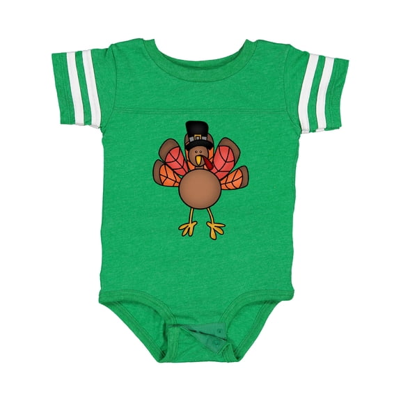 Inktastic Thanksgiving Turkey Boys or Girls Baby Bodysuit