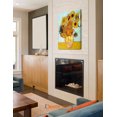 thumbnail image 3 of DECORARTS - Twelve Sunflowers, Vincent Van Gogh Reproductions. Giclee Canvas Print Wall Art for Home Wall Decor. 30x24x1.5, 3 of 6