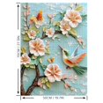 thumbnail image 4 of Puzzle STYISHANG 1000 piezas con forma de pájaro con forma de flor, 70 x 50 cm, 4 of 7