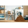 thumbnail image 2 of Ahgly Company Machine Washable Indoor Rectangle Contemporary Mahogany Brown Area Rugs, 8' x 12', 2 of 7