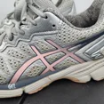 thumbnail image 2 of Asics Womens 8 Gray White Pink Gel Enhance Ultra 4 Running Training Shoes T75CQ, 2 of 6