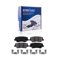 thumbnail image 6 of Detroit Axle - 8pc Brake Kit for 2015-2019 Cadillac ATS, 12.64" inch Front and 12.40" inch Rear Disc Brake Rotors Ceramic Brakes Pads with Hardware, 6 of 7