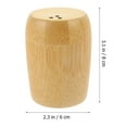 thumbnail image 2 of GOOHOCHY Dispensador de palillos de bambú para escritorio, caja para hisopos de algodón para el hogar, 2 of 8