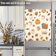 thumbnail image 3 of Yayeee Magnetic Dishwasher Cover for The Front Decoration Home Kitchen Machine Sticker Protector, Fall Beige Pumpkin, 3 of 6
