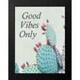 thumbnail image 2 of Urquhart, Elizabeth 12x14 Black Modern Framed Museum Art Print Titled - Good Vibes Only, 2 of 5