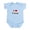 Sky Blue, variant on CafePress - I Love Lamp Infant Bodysuit - Baby Light Bodysuit, Size Newborn - 24 Months