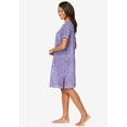 thumbnail image 3 of Dreams & Co. Plus Size Short Henley Sleepshirt, 3 of 6