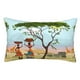 thumbnail image 1 of Fotbe African Women Funda de Almohada Decorativa Estilo Occidental, Lujo en Algodón, Fundas para Almohadas King, Cojín Estampado para Decoración del Hogar-14"x20", 1 of 6