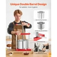 thumbnail image 4 of Stainless Steel Fruit Wine Press - 1.6 Gal/6L Manual Cider Press for Wine Making, Juicer for Apples, Grapes, Berries, 4 of 11