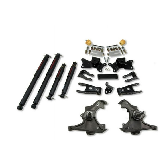 Belltech LOWERING KIT WITH ND2 SHOCKS Fits select: 1988 CHEVROLET GMT-400 C3500, 1988 GMC GMT-400 C3500