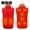 Red, variant on Turilly Plus Size Heated Vest for Men and Women Dual Control 9 Heating Vest Heated Jacket Winter Heating Vest