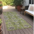 thumbnail image 6 of Addison Rugs Chantille Indoor/Outdoor Traditional Oriental Olive Washable Runner Rug, 2'3" x 7'6", 6 of 6