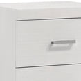 thumbnail image 6 of Cterwk 2 Drawer Nightstand with Metal Handle and Legs, Modern Beside Table for Living Room, Bedroom, White, 6 of 8