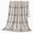 thumbnail image 2 of Autumn Botanical Plaid Living Room, Cozy Artistic Scene, Warm Flannel Blanket for Ranch House and Living Room, Animal Lovers Thanksgiving Gift, Artistic Home Decor, 2 of 9