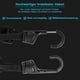 thumbnail image 3 of 2 correas de equipaje con doble gancho para bicicleta y motocicleta, portaequipajes elástico con tensor ajustable, tensor plano con ganchos para accesorios (60-110 cm), 3 of 5
