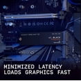 thumbnail image 3 of WD_BLACK 2 to SN850X NVMe SSD de Jeu Interne à Semi-Conducteurs - PCIe Gen4, M.2 2280, jusqu'à 7 300 Mo/s, 3 of 3