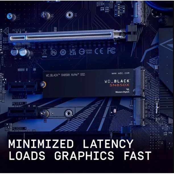 WD_BLACK 2TB SN850X NVMe Internal Gaming SSD Solid State Drive