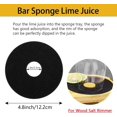 thumbnail image 4 of 2Pcs Bar Salt Rimmer Sponges Black Replacement Sponge for Glass Rimmer, Margarita Salter, Lime Juice, 4 of 5
