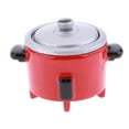 thumbnail image 2 of Cocina Eléctrica De Casa De Muñecas Macarena Olla Eléctrica Roja 1:12, 2 of 8