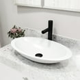 thumbnail image 4 of VIGO Ashford Single Handle Single-Hole Bathroom Vessel Faucet in Matte Black, 4 of 12