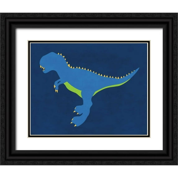 Robinson, Tamara 32x26 Black Ornate Wood Framed with Double Matting Museum Art Print Titled - Dino 111