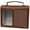 Coffee, variant on PU Transparent Anime JK Ita Bag, Large Capacity Casual Tote Shoulder Messenger Bag for Women