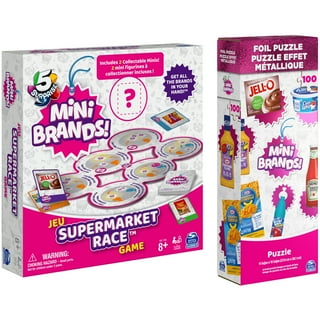 Mini Brands, Collectable Grocery Grab Card Game, Kids Aged 5 and