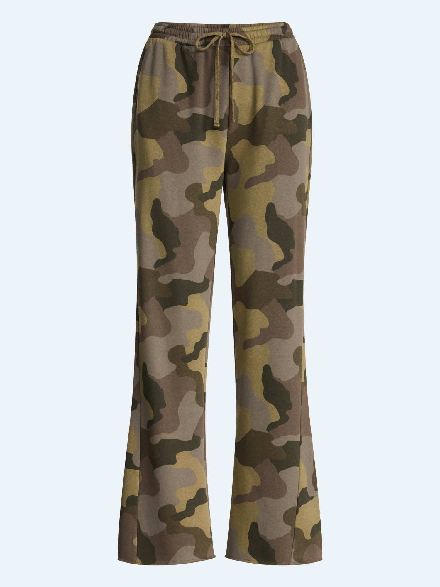 Scoop Women’s and Women's Plus Fleece Flare Leg Sweatpants, Regular and Short Lengths, Sizes XS-4X