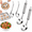 2 Set, variant on Solidever Meatball Spoon, Meatball Spoon Maker, Stainless Steel Meatball Maker Spoon with Hole, Long Handle Meatball Mold for Easy Round Meatballs, Kitchen Cooking Tool