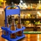 thumbnail image 2 of Plegable de plástico de bebidas de bebidas reutilizables con asa portátil de bebidas de gran tamaño, 2 of 2