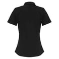 thumbnail image 2 of Premier Womens Cotton Poplin Stretch Short-Sleeved Shirt, 2 of 4