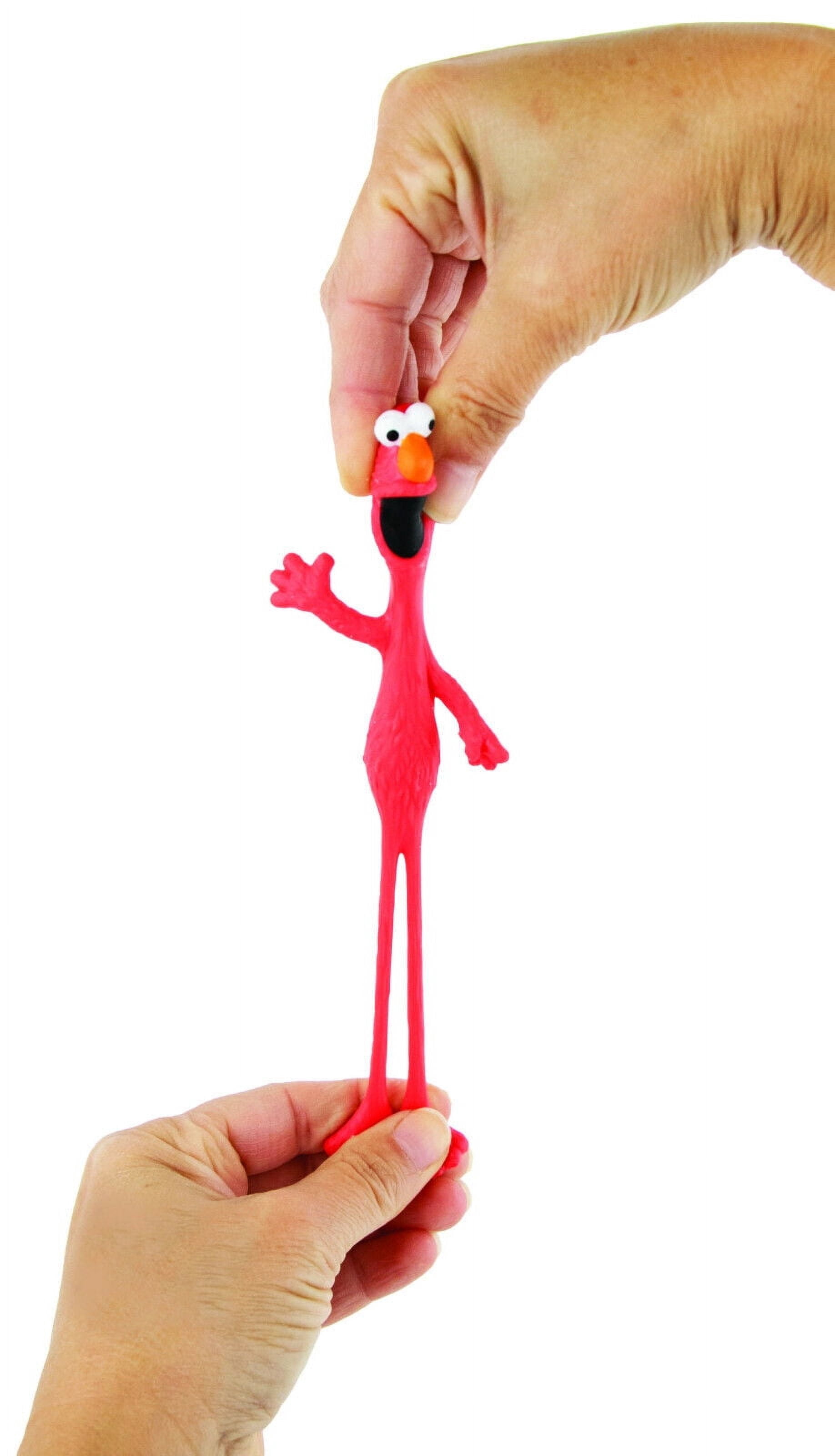 World’s Smallest Sesame Street Stretchies, Mini Stretchable Collectible Figure, Fully Functional Fidget Toy, Ages 8+(Elmo or Cookie chosen randomly)