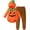 2PCS pumpkin C, variant on WIBACKER 6-12 Months Newborn Infant Baby Girl Boy Halloween Pumpkin Costumes Cute Hooded Romper Jumpsuit Outfit Clothes
