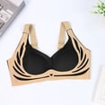 thumbnail image 6 of Sports Bras for Women Wireless Lifting Support Anti Sagging Comfort Push Up Bra Push Up Bra Black L, 6 of 6