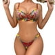 thumbnail image 1 of Gibobby Ropa interior mujer Conjunto de Lencería Sexy para Mujer con Cinturones de Liga Conjunto de Sujetador y Bragas de Encaje Sexy(Rojo, CH), 1 of 5