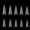 Clear, variant on YIMART 500pcs Acrylic Medium Long Stiletto Nail Tips Easy Coffin Nails Sharp False Nail Art Tips For Nails Salon (Natural)