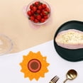 thumbnail image 4 of Insulation Pad Multi-Purpose Heat-Resistant Coaster Sunflower and Starfish Design for Hot Pots Dishes Teapot, 4 of 9