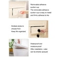 thumbnail image 4 of Destyer Lot de 2/lot Poignée de Porte en Verre à Ventouse Durable et Fiable Or 1ensemble, 4 of 6