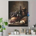 thumbnail image 4 of UXIEQU Still Life Wine Grapes Bread Cheese Canvas Wall Art Print 15.75x11.81 Inches, 4 of 8