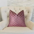 thumbnail image 2 of Plutus Velvet Geo Handmade Throw Pillow, (20" x 20"), 2 of 2