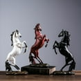 thumbnail image 5 of Red Horse Statues Home Decor Modern Figurine Decorative Ornaments for Living Room, Bedroom, 5 of 5