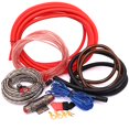 thumbnail image 1 of Kit de cableado para amplificador de audio Ruikarhop 4 AWG de 17 pies con fusible, 1 of 7
