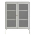 thumbnail image 5 of Modway Covelo 32" Cold-Rolled Steel Plates Accent Cabinet in Light Gray, 5 of 10